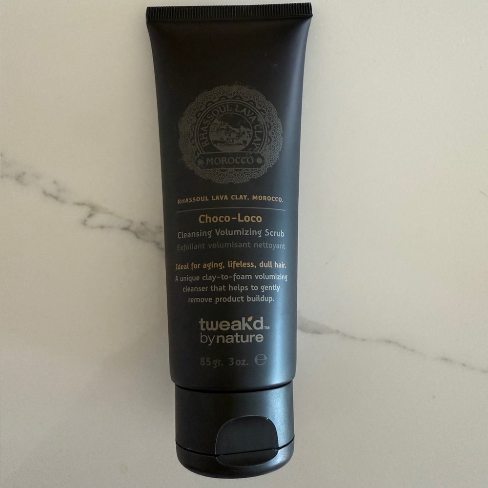 tweakd by nature Rise & Shine Choco-Loco Volumizing Cleansing Scrub-NWT Sealed